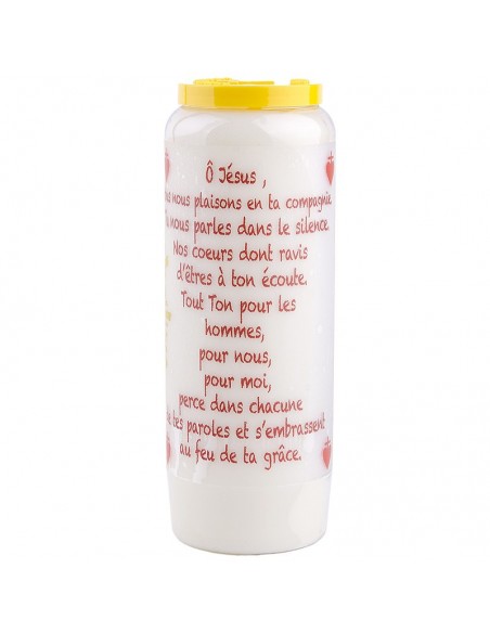 Vela novena gracias al Corazón de Jesús