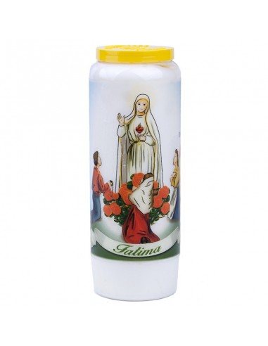 Novena candle to Fatima