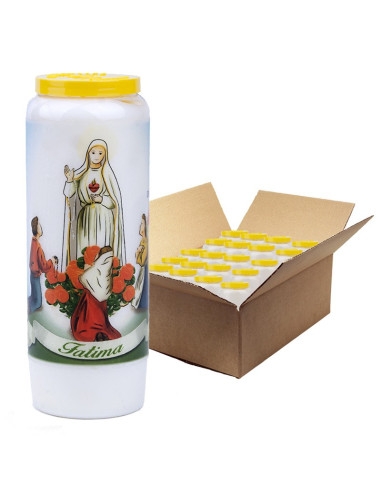 Fatima Novena Candles - 20 pieces