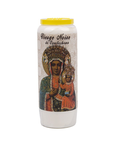 Noveenkaars voor Onze Lieve Vrouw van Częstochowa - doos van 20 stuks