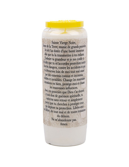 Novena candle to Our Lady of Częstochowa - box of 20 pieces