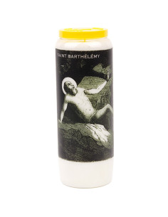 Bougie de neuvaine à Saint Barthélémy