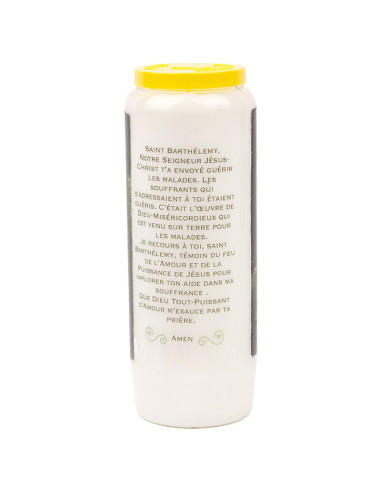 Bougie de neuvaine à Saint Barthélémy