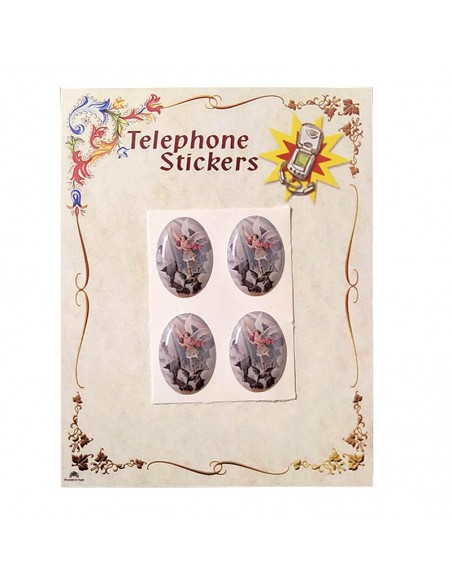 Telefoonstickers - Sint Michiel - 4 stuks