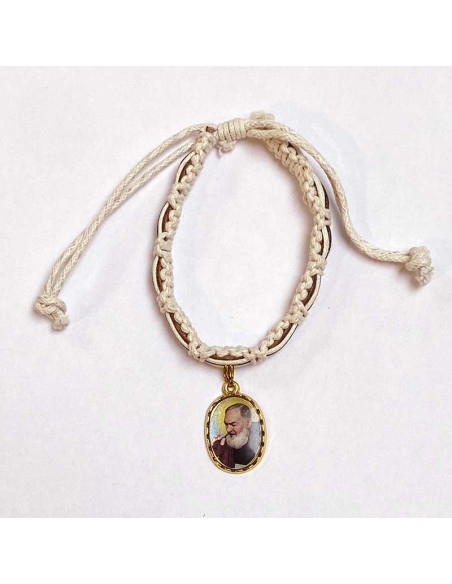 Padre Pio handgemaakte armband