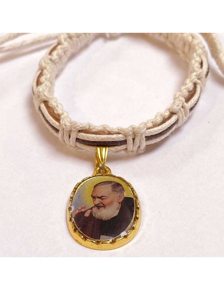 Padre Pio handmade bracelet