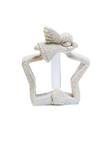 Diffuser with angel and wooden stick - star