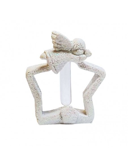 Diffusore con angelo e bastoncino di legno - stella