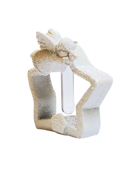 Diffuser with angel and wooden stick - star