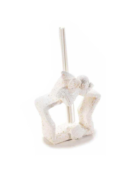 Diffuseur avec ange et stick en bois - étoile