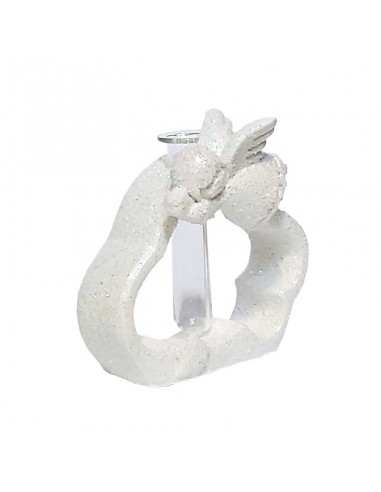 Diffusore con angelo e bastoncino di legno - nuvola