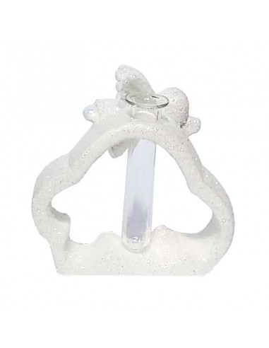 Diffuser met engel en houten stokje - wolk