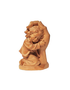 Holzhand mit Kind - 7 cm