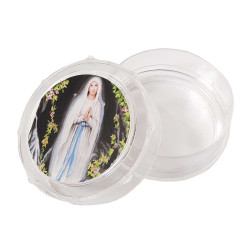 Transparent pyxis - Lourdes