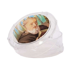 Transparante pyxis - Sint-Benedictus
