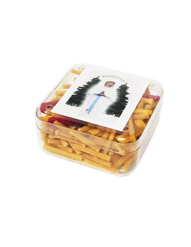 Beeswax wicks for oil lamp - with float and clamp