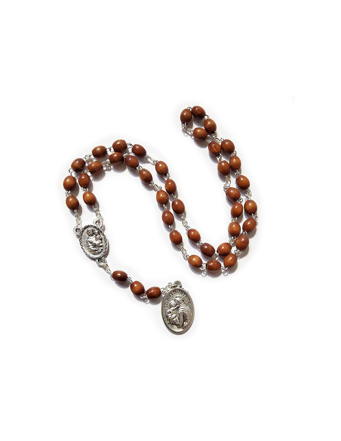 Decina Missionaria In Legno 10 Grani - Confezione Da 12 Pezzi Ferrari & Arrighetti - Foto 7