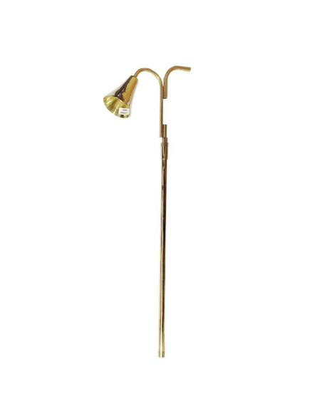 Éteignoir grand format d'église en cuivre – Manche extensible de 38 à 67 cm