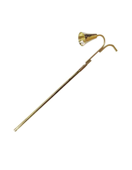 Large copper church snuffer