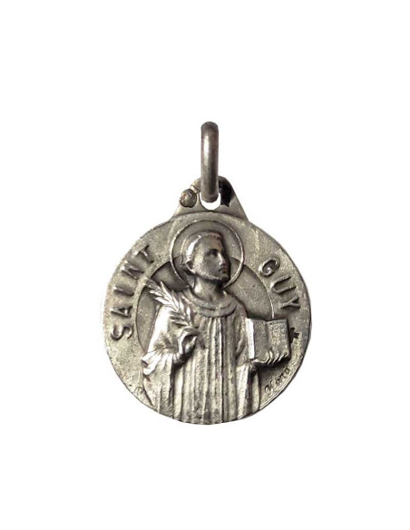 Médaille de Saint Guy en métal