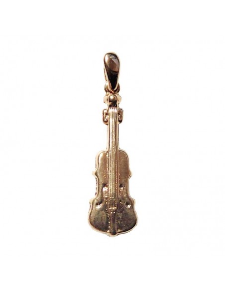 Vergulde cello hanger