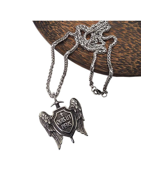 Saint Michael's Sword Stainless Steel Necklace - Protection Necklace