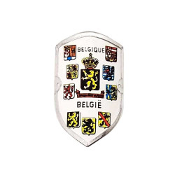 Placa insignia para decoraci&oacute;n de recuerdo de bast&oacute;n - Provincias belgas