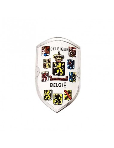 Badge plate for walking stick souvenir decoration - Belgian Provinces