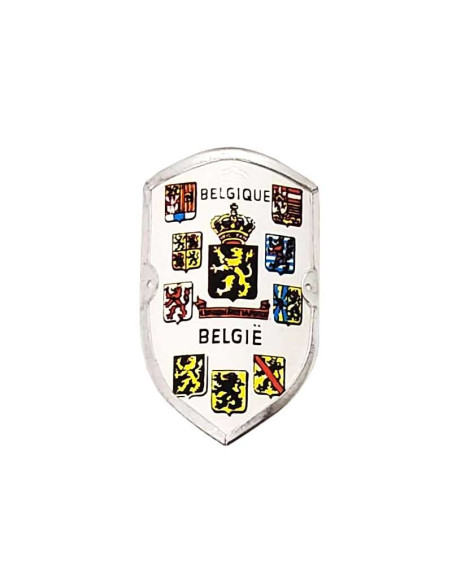 Placa insignia para decoración de recuerdo de bastón - Provincias belgas