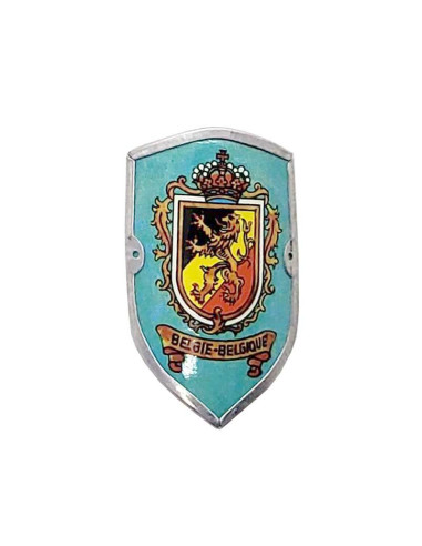 Badge de bâton de marche décoration souvenir - Blason belge