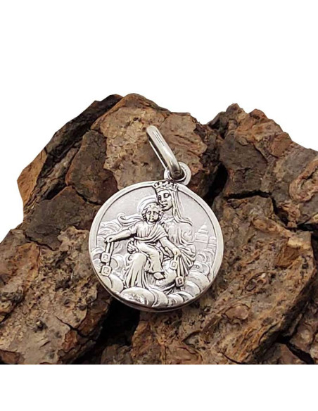 Médaille du Sacré cœur de Jésus et Notre Dame du Mont Carmel