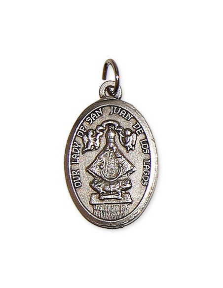 Medaille der Heiligen Maria vom Rosenkranz & U.L. Frau von San Lagos