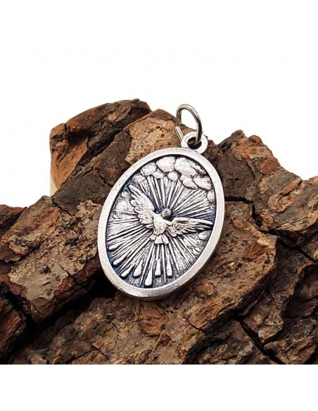 Holy Spirit medal - Cross