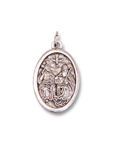 Medaglia ovale dello Spirito Santo e della Santissima Trinità