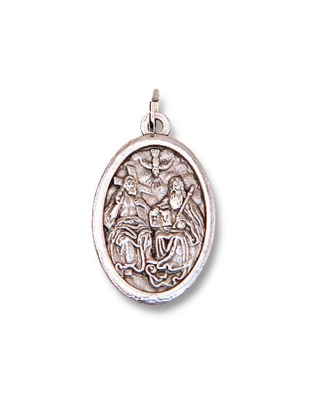Ovale Medaille Heiliger Geist und Heilige Dreifaltigkeit