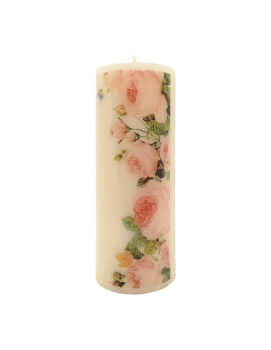 Candela di nozze personalizzabile - Colombi