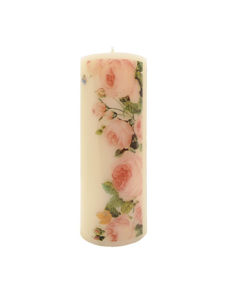 Candela di nozze personalizzabile - Colombi