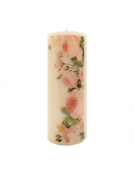 Customizable wedding candle - Doves