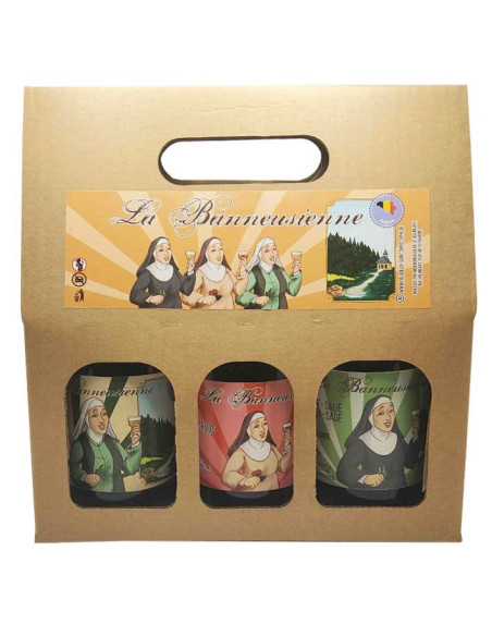 Box Handwerkliche Biere La Banneusienne 33 cl (3 Geschmacksrichtungen)