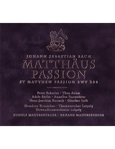 Johann Sebastian Bach : St Matthew Passion, BWV244 - CD