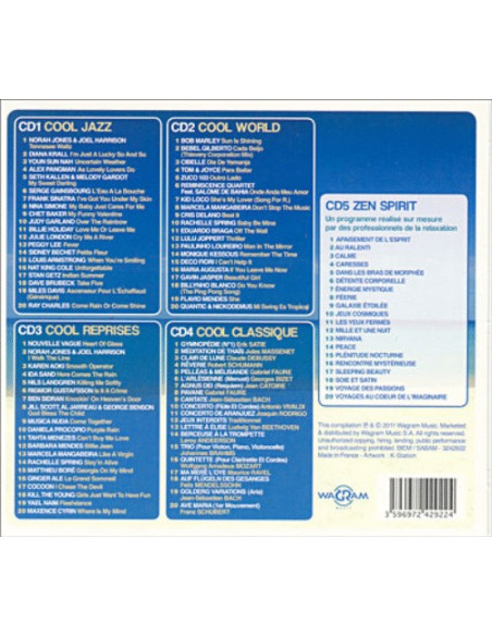 Relax : The best of cool music - CD