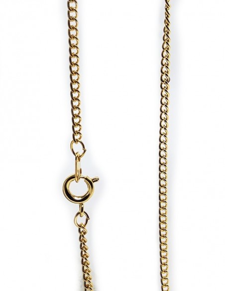 Golden fancy chain - 45 cm