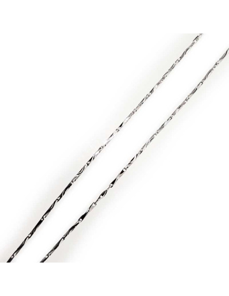 925 zilveren fantasieketting - 45 cm