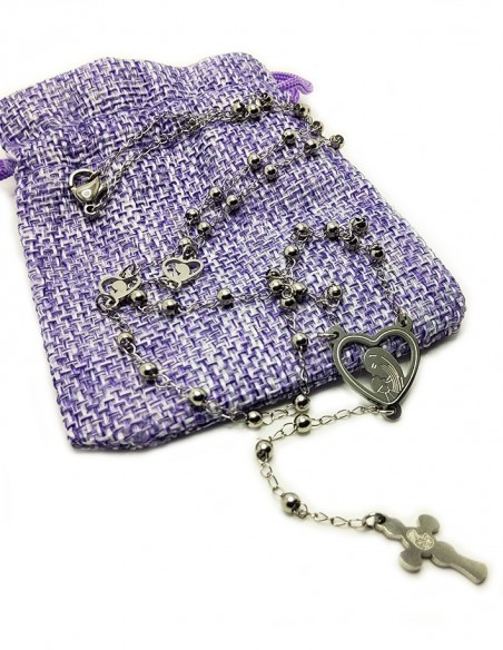 Stainless steel rosary