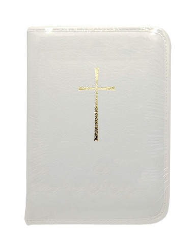 Housse De Bible MHJY Pour Femme - Avec Poignée, Poches Zippées Et Emplacements Stylos, Protection Livre Religieux