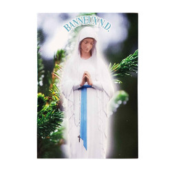 Aimant frigo Banneux | Vierge des Pauvres, métal, 8 cm