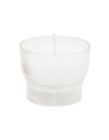 Box of 300 small white tealight candles - Long-lasting