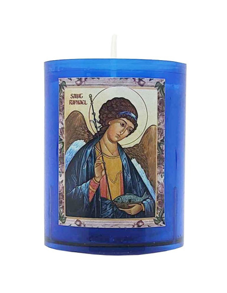 Bougies Veilleuses bleues à Saint Raphaël - 10 pièces