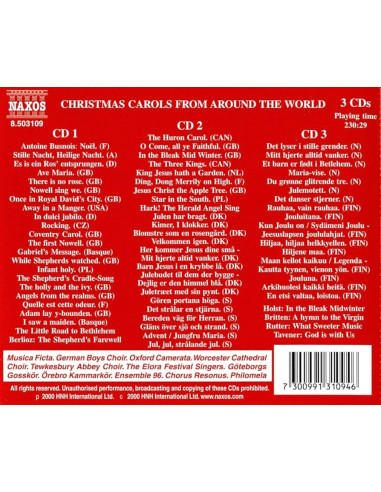 Christmas Carols From Around the World - CD