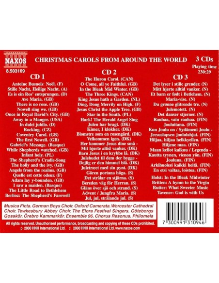 Christmas Carols From Around the World - CD